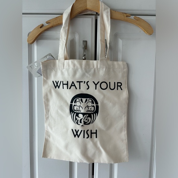 🌟 Brand New Daruma Doll Tote Bag - DIY Eye Coloring! 🌟 - Picture 2 of 3